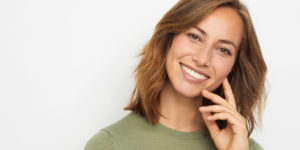 dental patient smiling